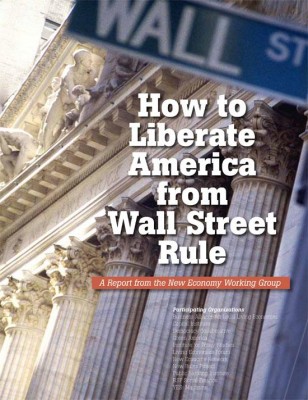 In 2008, Wall Street plunged the U.S. economy into the worst crisis since the Great Depression. 
