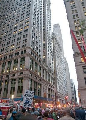 Occupy Wall Street marches on. Photo by TonyTheMisfit