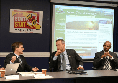 Maryland Governor Martin O'Malley meets with GPI representatives, by Tom Nappi at Annapolis, Maryland / Flickr