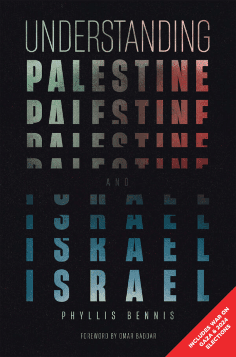 book cover: "Understanding Palestine and Israel" by Phyllis Bennis