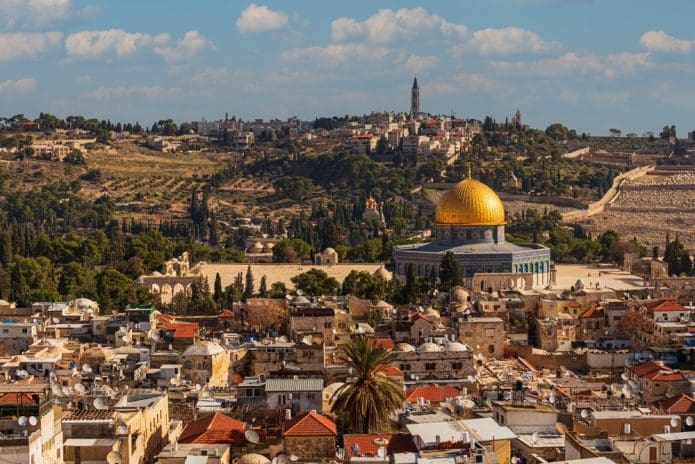 President Trump violated international law and longstanding U.S. policy by recognizing Jerusalem as the capital of Israel alone. (Shutterstock)