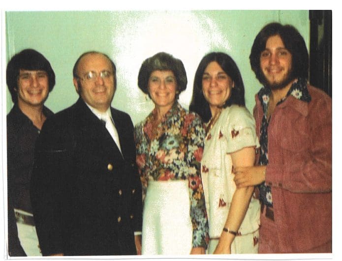 From left: Harry, Murray, Hilda, Ronni, and Michael Karpen. (Photo courtesy of the Karpen family)
